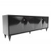 Balcão Buffet Marrocos 220 Cm 4 Pts Laca com Portas Geométricas