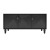 Balcão Buffet Marrocos 167 Cm 3 Pts Laca com Porta Geométrica 3D.