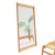 Espelho Ricco 210 X 94 Cm Madeira com Palhinha